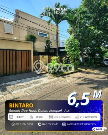 Dijual Rumah Luas Elegan Dengan View Eksklusif di Sektor 3 - Bintaro, Tangerang Selatan Dijual Rumah Luas Elegan Dengan View Eksklusif di Sektor 3 - Bintaro, Tangerang Selatan