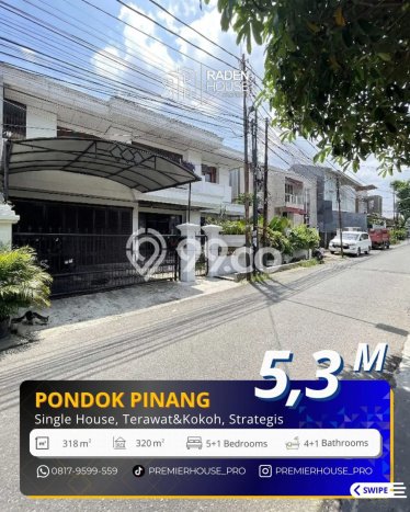 Hunian Super Mewah dengan Akses Paling Strategis di Pondok Pinang, Jakarta Selatan Hunian Super Mewah dengan Akses Paling Strategis di Pondok Pinang, Jakarta Selatan
