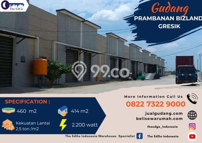Unit Gudang Strategis di Cerme, Gresik Potensi Cuan Besar Unit Gudang Strategis di Cerme, Gresik Potensi Cuan Besar