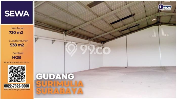 Unit Komersial Disewakan di Surabaya Area Strategis Harga Kompetitif Unit Komersial Disewakan di Surabaya Area Strategis Harga Kompetitif