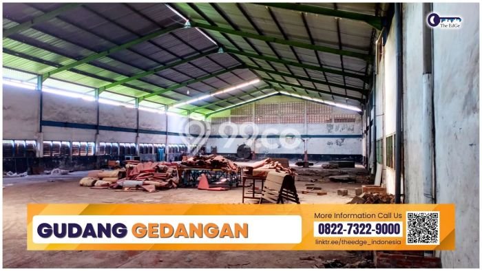 Gudang Komersial Disewakan di Gedangan Sidoarjo Luas 5521m2 Gudang Komersial Disewakan di Gedangan Sidoarjo Luas 5521m2