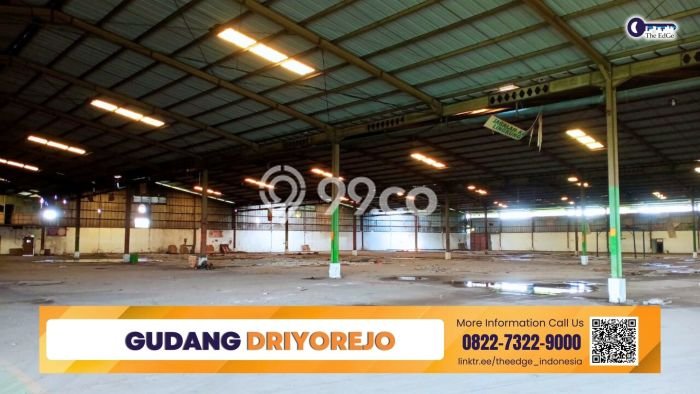 Gudang Usaha Dijual di Driyorejo Gresik LT 47000m2 & LB 18036m2 Gudang Usaha Dijual di Driyorejo Gresik LT 47000m2 & LB 18036m2