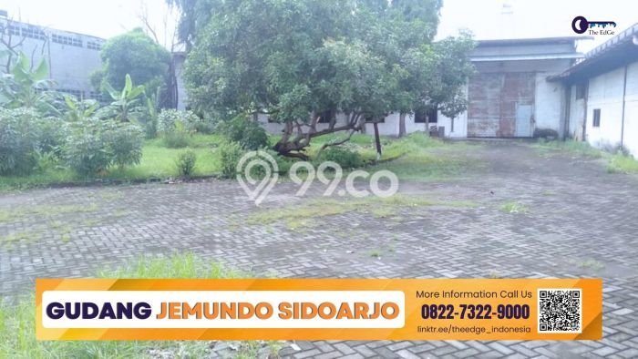 Gudang Dijual Lokasi Emas di Taman Luas 2932m2 Gudang Dijual Lokasi Emas di Taman Luas 2932m2