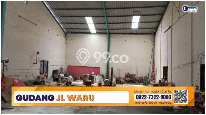 Gudang Bagus LT 2240m2 LB 1700m2 Dijual di Waru Sidoarjo Gudang Bagus LT 2240m2 LB 1700m2 Dijual di Waru Sidoarjo
