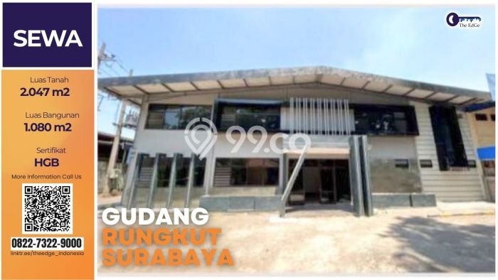 Disewakan Gudang di Pusat Kota Surabaya Ramai Strategis Disewakan Gudang di Pusat Kota Surabaya Ramai Strategis