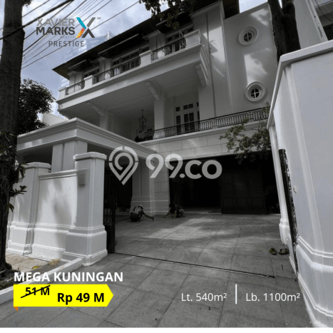 Rumah Mewah LB 1100m2 Siap Huni Desain Elegan di Mega Kuningan, Jakarta Selatan Rumah Mewah LB 1100m2 Siap Huni Desain Elegan di Mega Kuningan, Jakarta Selatan