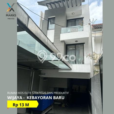 Rumah Kost untuk Dijual di Wijaya Punya 5 Kamar Rumah Kost untuk Dijual di Wijaya Punya 5 Kamar