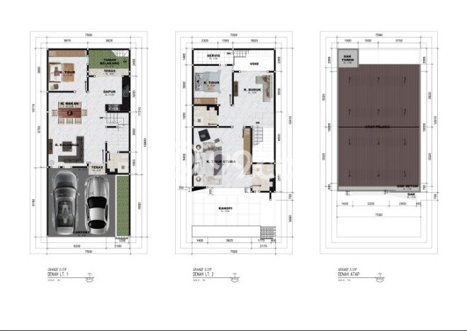 For Sale! Luxury House LT 127m2 Desain Elegan di Setra Duta For Sale! Luxury House LT 127m2 Desain Elegan di Setra Duta