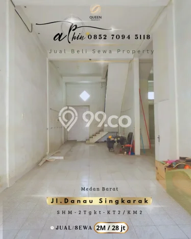 Lokasi Strategis! Dijual Ruko Bisnis di Medan Barat, Medan Kondisi Baik Lokasi Strategis! Dijual Ruko Bisnis di Medan Barat, Medan Kondisi Baik