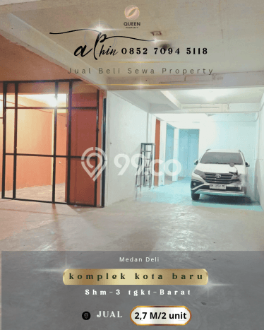 Unit Ruko Dijual di Medan Deli Medan Luas Tanah 192m2, Luas Bangunan 576m2 Unit Ruko Dijual di Medan Deli Medan Luas Tanah 192m2, Luas Bangunan 576m2