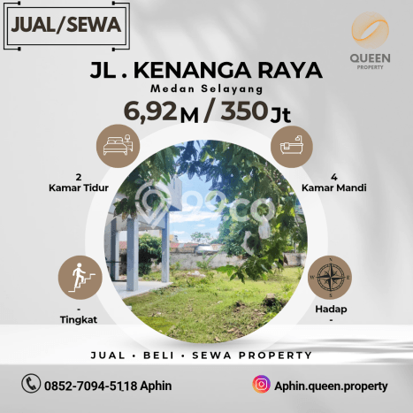 Tanah Dijual Lokasi Medan Selayang, Medan dengan Luas Tanah 1259m2 dan Status SHM Tanah Dijual Lokasi Medan Selayang, Medan dengan Luas Tanah 1259m2 dan Status SHM