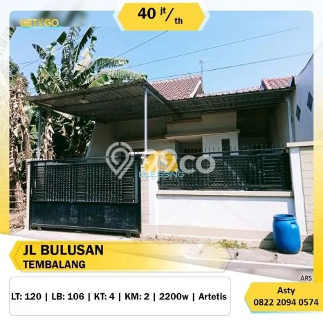 Rumah Cantik Siap Pakai Di Tembalang Luas 106m2 Aman Rumah Cantik Siap Pakai Di Tembalang Luas 106m2 Aman