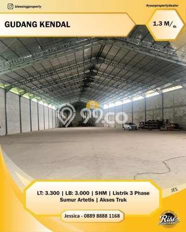Unit Gudang Disewakan di Kendal di Area Ramai & Strategis Unit Gudang Disewakan di Kendal di Area Ramai & Strategis