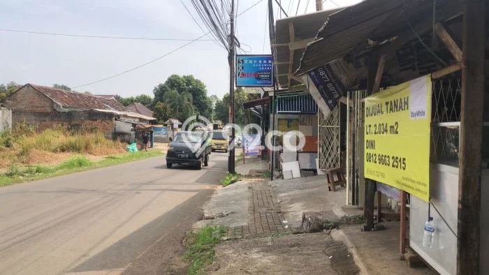 Tanah Komersial Dijual di Jonggol Bogor 2034m2 Tanah Komersial Dijual di Jonggol Bogor 2034m2