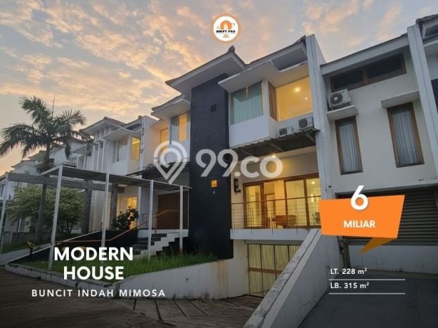 For Sale! Luxury House LT 228m2 Desain Elegan di Pejaten For Sale! Luxury House LT 228m2 Desain Elegan di Pejaten