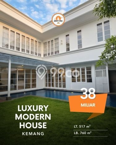 Rumah Luxury Modern Tanpa Renovasi di Kemang Jakarta Selatan Rumah Luxury Modern Tanpa Renovasi di Kemang Jakarta Selatan