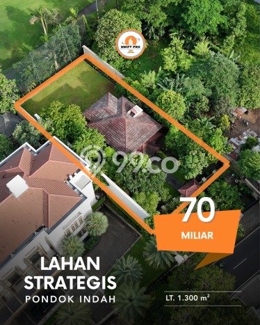 Untuk Dijual Tanah di Jakarta Selatan, Luas 1260m2 SHM Untuk Dijual Tanah di Jakarta Selatan, Luas 1260m2 SHM