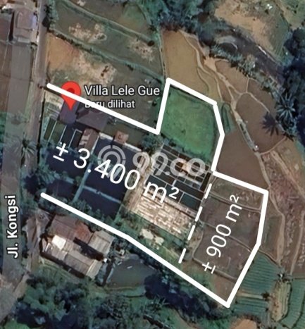 Vila di Caringin, Luas 4300m2m², Lokasi Premium Vila di Caringin, Luas 4300m2m², Lokasi Premium