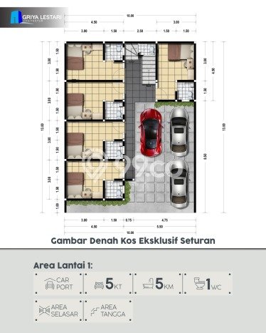 Bisnis Menjanjikan! Kost Kawasan Depok, Luas 129m², Akses Mudah Fasilitas Umum Bisnis Menjanjikan! Kost Kawasan Depok, Luas 129m², Akses Mudah Fasilitas Umum