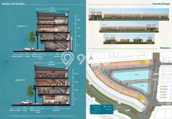 Unit Ruko Dijual di Tangerang LT 72m2 & LB 199m2 Unit Ruko Dijual di Tangerang LT 72m2 & LB 199m2