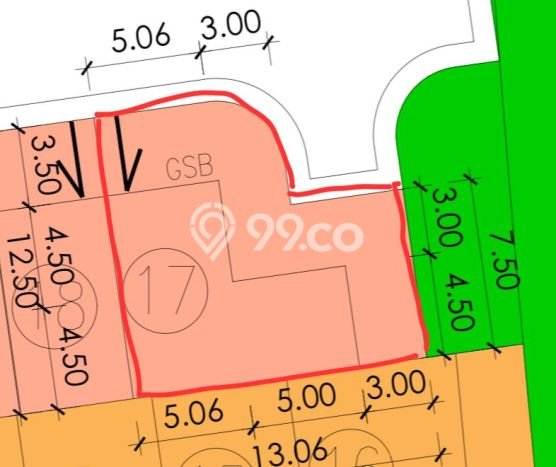 Dijual Tanah Lokasi Semanan, Jakarta Barat Seluas 136m2 Dijual Tanah Lokasi Semanan, Jakarta Barat Seluas 136m2