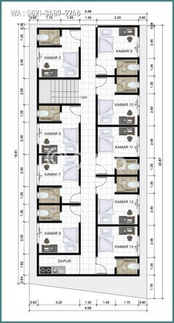 Kost Dijual di Caturtunggal dengan 20 KT dan Luas 421m2 Kost Dijual di Caturtunggal dengan 20 KT dan Luas 421m2