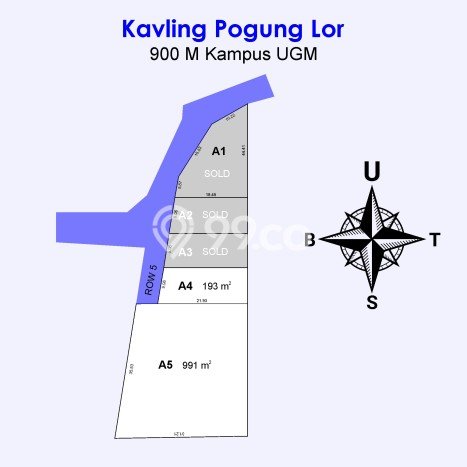 Kost Dijual di Caturtunggal dengan 20 KT dan Luas 421m2 Kost Dijual di Caturtunggal dengan 20 KT dan Luas 421m2