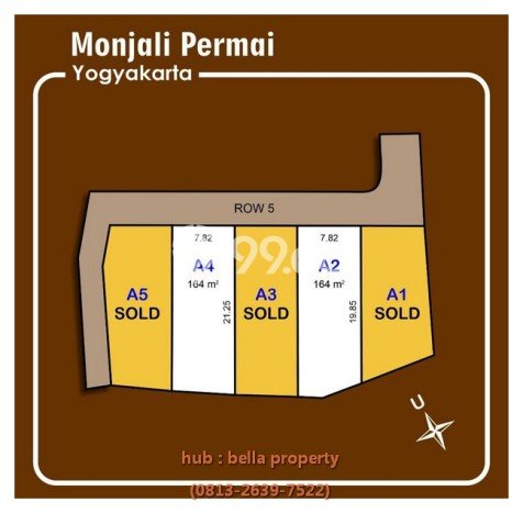 Lahan Kosong Dijual di Yogyakarta dengan Area 154m2 Lahan Kosong Dijual di Yogyakarta dengan Area 154m2