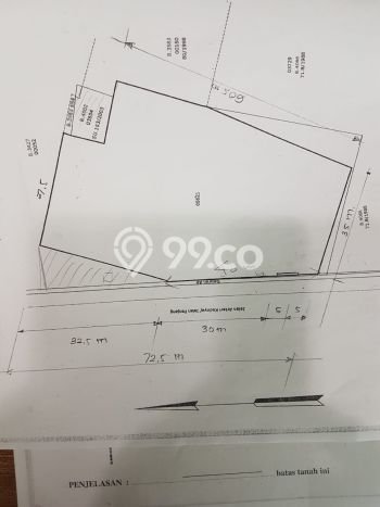 Lahan Dijual Lokasi Kebon Jeruk, Jakarta Barat dengan Luas Tanah 2552m2 dan Status SHM Lahan Dijual Lokasi Kebon Jeruk, Jakarta Barat dengan Luas Tanah 2552m2 dan Status SHM