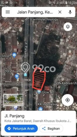 Lahan Dijual Lokasi Kebon Jeruk, Jakarta Barat dengan Luas Tanah 2552m2 dan Status SHM Lahan Dijual Lokasi Kebon Jeruk, Jakarta Barat dengan Luas Tanah 2552m2 dan Status SHM