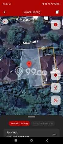 Tanah Kawasan Ciputat Timur, Luas 295m2m², Akses Jalan Raya Tanah Kawasan Ciputat Timur, Luas 295m2m², Akses Jalan Raya