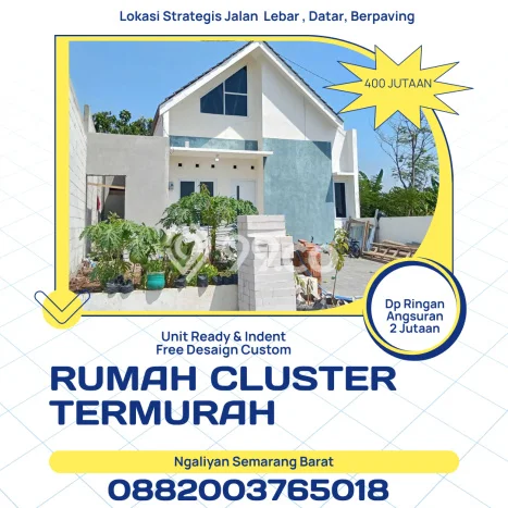 HOT DEAL! Rumah Premium area Ngaliyan, Semarang, LT 120m² Bangunan 36m² HOT DEAL! Rumah Premium area Ngaliyan, Semarang, LT 120m² Bangunan 36m²