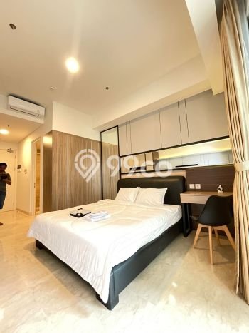 Apartemen Sewa 1 Kamar Hemat Siap Huni di Jakarta Pusat, Luas 38m2 Apartemen Sewa 1 Kamar Hemat Siap Huni di Jakarta Pusat, Luas 38m2