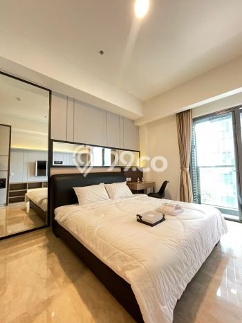 Apartemen Sewa 1 Kamar Hemat Siap Huni di Jakarta Pusat, Luas 38m2 Apartemen Sewa 1 Kamar Hemat Siap Huni di Jakarta Pusat, Luas 38m2