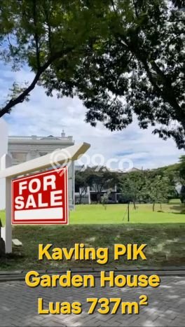 Kavling Tanah untuk Dijual di Pantai Indah Kapuk, Jakarta Utara, Luas 737m2 Kavling Tanah untuk Dijual di Pantai Indah Kapuk, Jakarta Utara, Luas 737m2