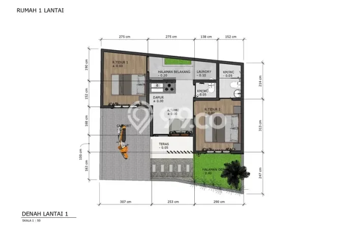 Rumah Strategis Minimalis Lb 40m2 di Gianyar, Gianyar Rumah Strategis Minimalis Lb 40m2 di Gianyar, Gianyar