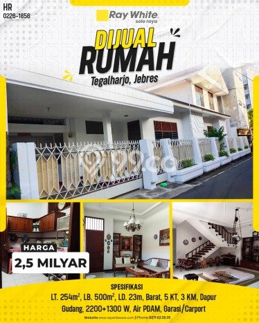 Rumah Modern Cantik 5 KT Siap Huni di Jebres Rumah Modern Cantik 5 KT Siap Huni di Jebres