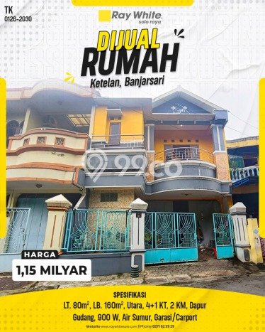 Dijual Cepat Rumah Bagus Siap Huni LB 160m2 di Banjarsari, Surakarta Dijual Cepat Rumah Bagus Siap Huni LB 160m2 di Banjarsari, Surakarta