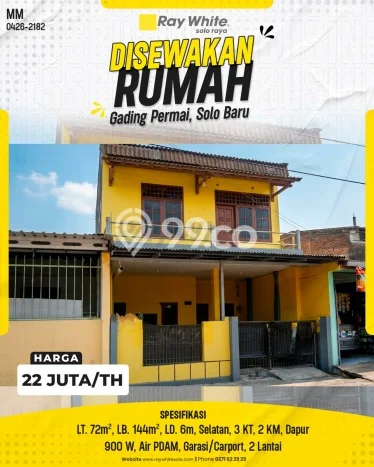 Disewakan Cepat Rumah Kondisi Bagus di Kawasan Grogol, Sukoharjo Disewakan Cepat Rumah Kondisi Bagus di Kawasan Grogol, Sukoharjo