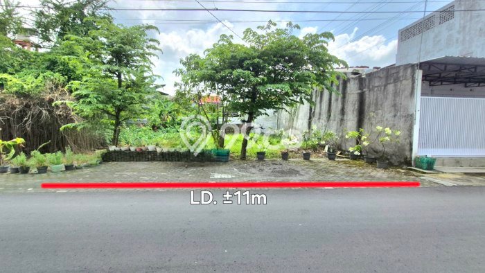 Tanah Kavling untuk Dijual di Laweyan Surakarta 190m2 Tanah Kavling untuk Dijual di Laweyan Surakarta 190m2