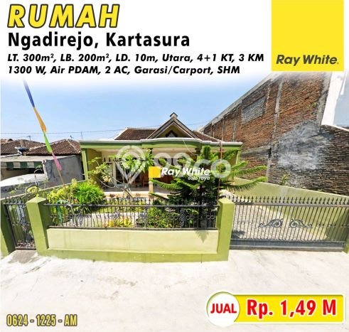 Jual Rumah Favorit Siap Huni LB 200m2 di Kartasura, Sukoharjo Jual Rumah Favorit Siap Huni LB 200m2 di Kartasura, Sukoharjo