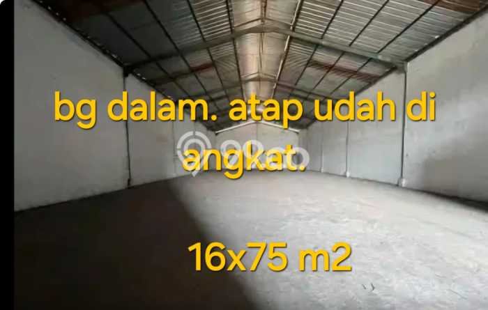 Unit Gudang Tersedia di Dadap Spesifikasi LB 1200m2 Unit Gudang Tersedia di Dadap Spesifikasi LB 1200m2