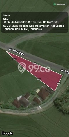 Lahan Kosong Dijual di Kerambitan, Tabanan, Luas 500m2 Area Strategis Lahan Kosong Dijual di Kerambitan, Tabanan, Luas 500m2 Area Strategis
