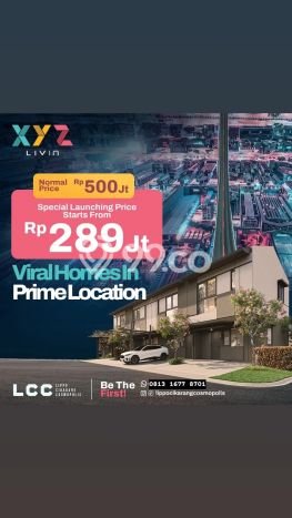 Rumah Minimalis Terbaik Siap Huni di Lippo Cikarang LT 28m2 Rumah Minimalis Terbaik Siap Huni di Lippo Cikarang LT 28m2