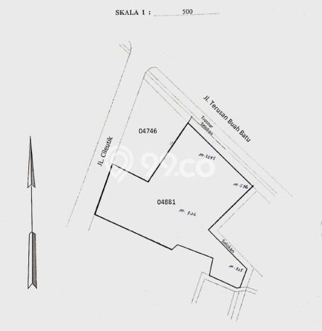 Komersial Dijual di Prime Area Bandung Luas 1649m2 Komersial Dijual di Prime Area Bandung Luas 1649m2