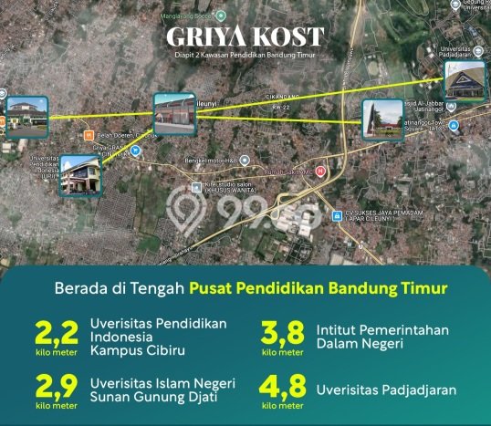 Unit Kost Dijual di Kawasan Cileunyi Bandung dengan 6 KT Unit Kost Dijual di Kawasan Cileunyi Bandung dengan 6 KT