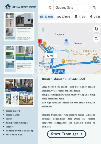 Rumah Modern LB/LT 50m2/100m2 Dijual Area Bandung Timur, Bandung Rumah Modern LB/LT 50m2/100m2 Dijual Area Bandung Timur, Bandung
