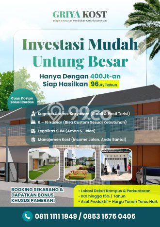 Kost Dijual di Cibiru Spesifikasi 5 KT & 5 KM Kost Dijual di Cibiru Spesifikasi 5 KT & 5 KM