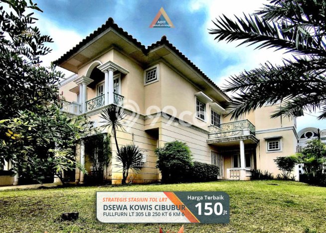 Rumah di Cibubur, 6 KM, Pemandangan Indah, Luas 305m² LB 250m² Rumah di Cibubur, 6 KM, Pemandangan Indah, Luas 305m² LB 250m²