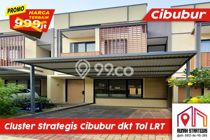 Rumah di Cibubur, Bekasi, LT 60m² Bangunan 57m² Rumah di Cibubur, Bekasi, LT 60m² Bangunan 57m²